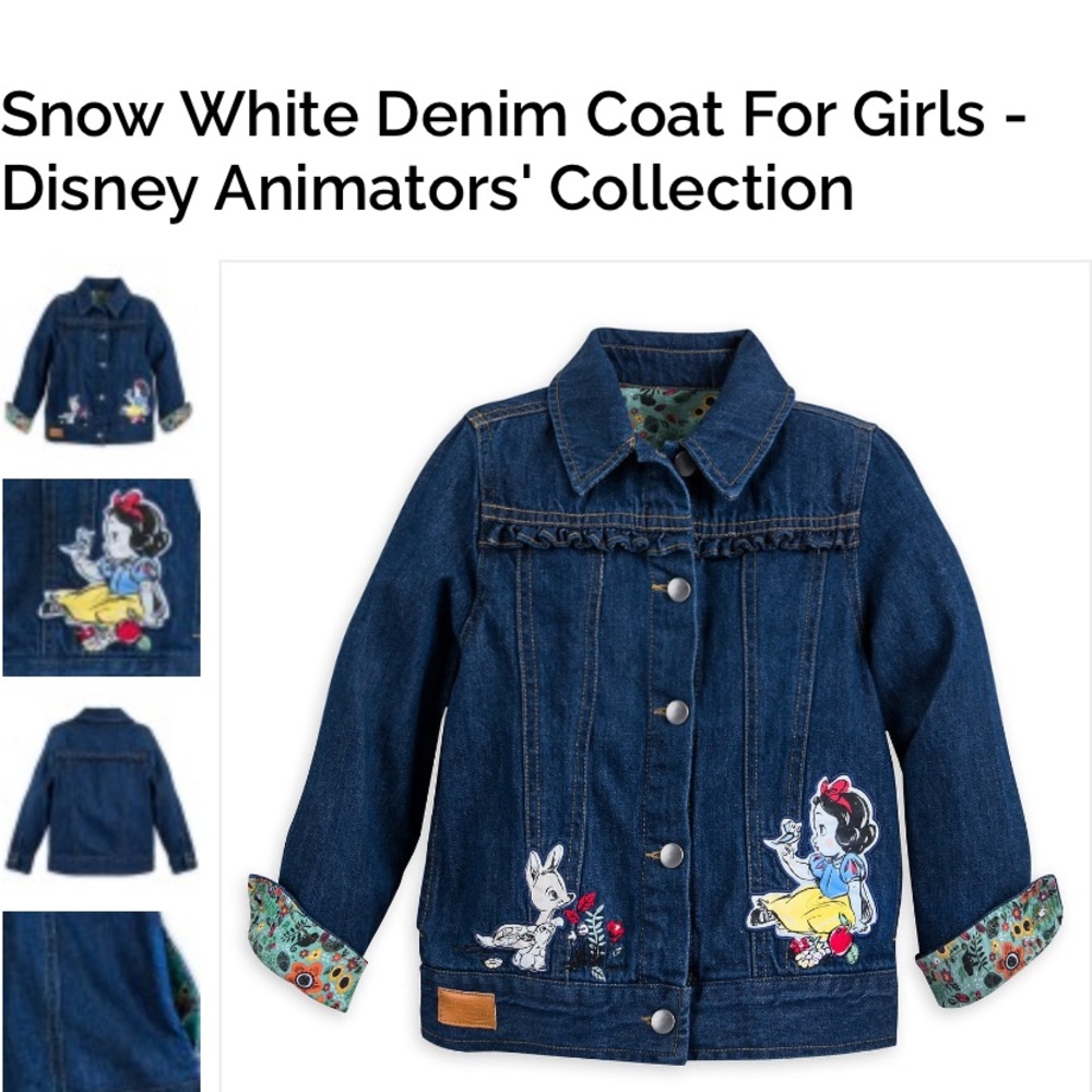 Disney Snow White jean jacket